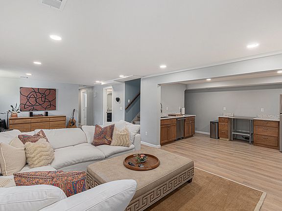 Basement living room/kitchen