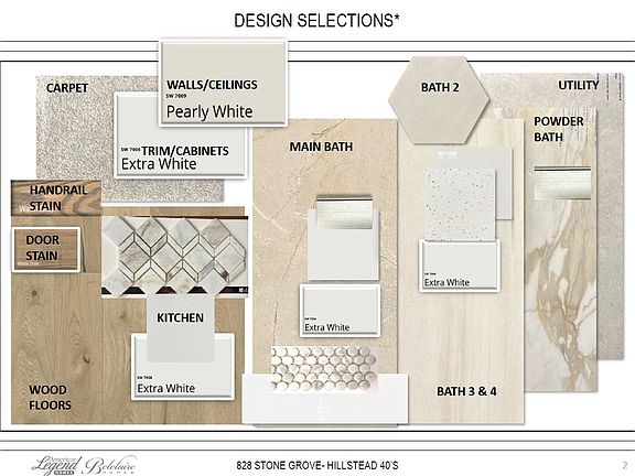 Representative photo of design selections for 828 Stone Grove