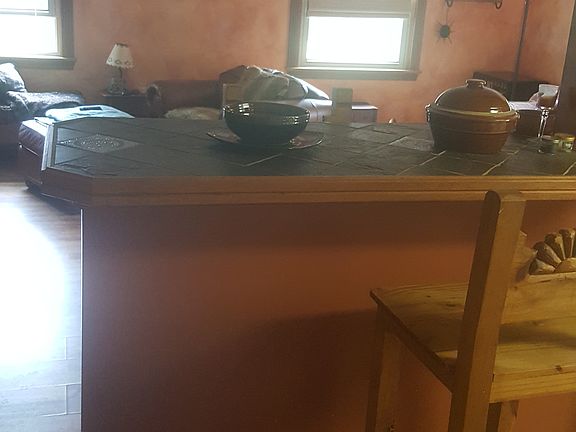 custom built counter/bar