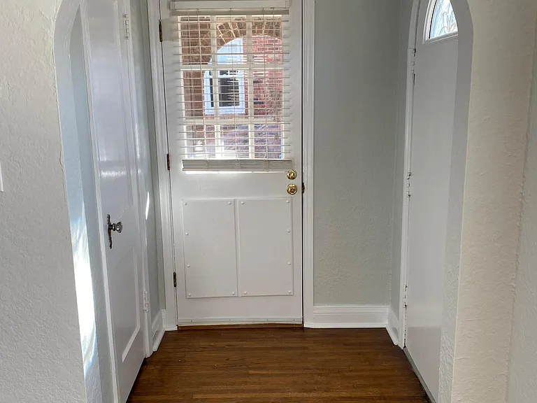 Entry with coat closet