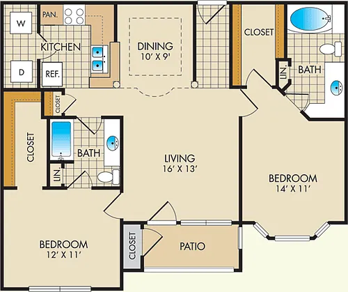 Floor plan E