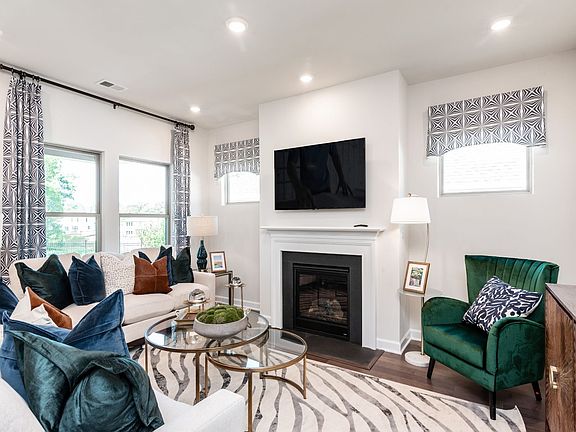 Camden floorplan as modeled at Larkhaven Hills.