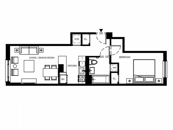 2nd image of 50 Clarkson Ave #1001