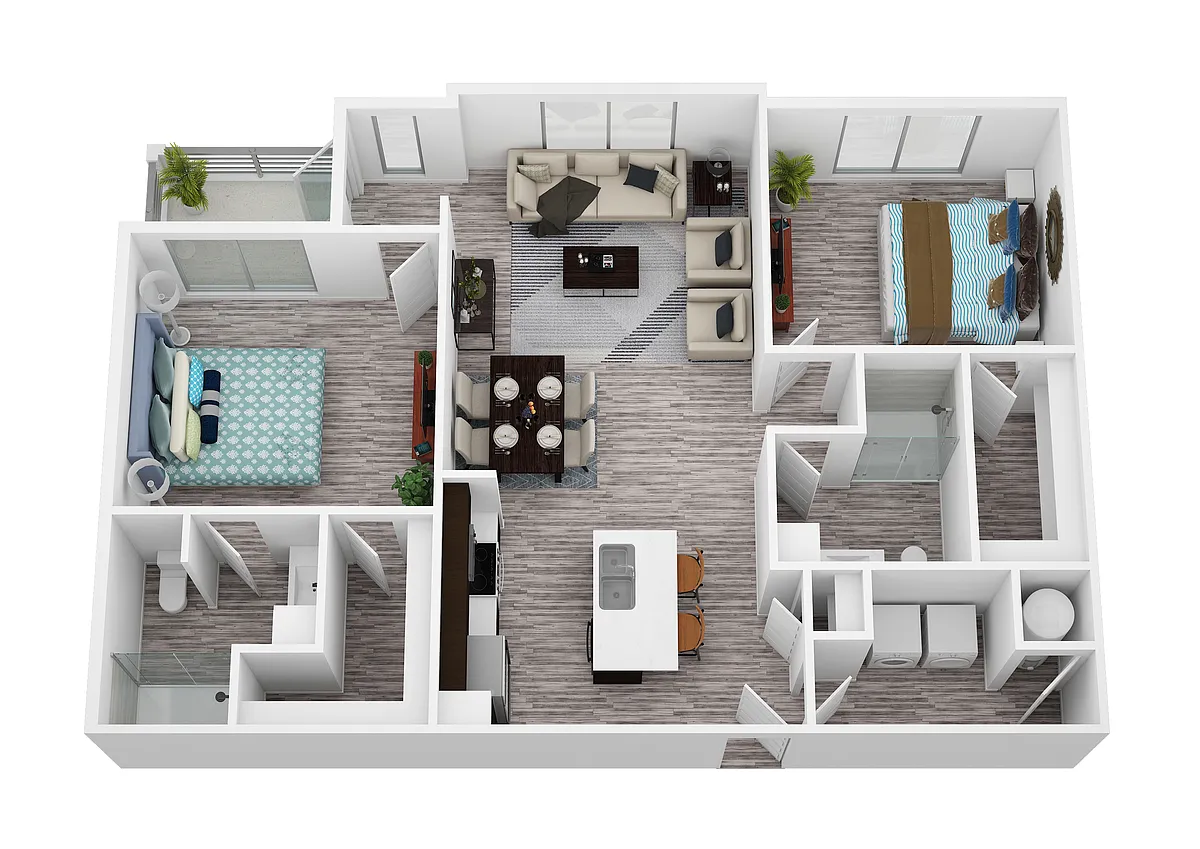 Floor plan The Schwab