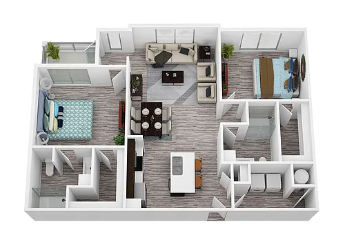 Floor plan The Schwab