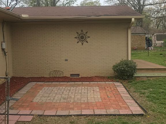 Lighted grilling patio