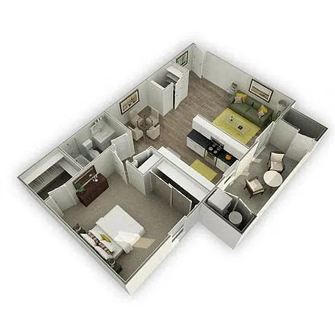 Floor plan 1A Renovation 3