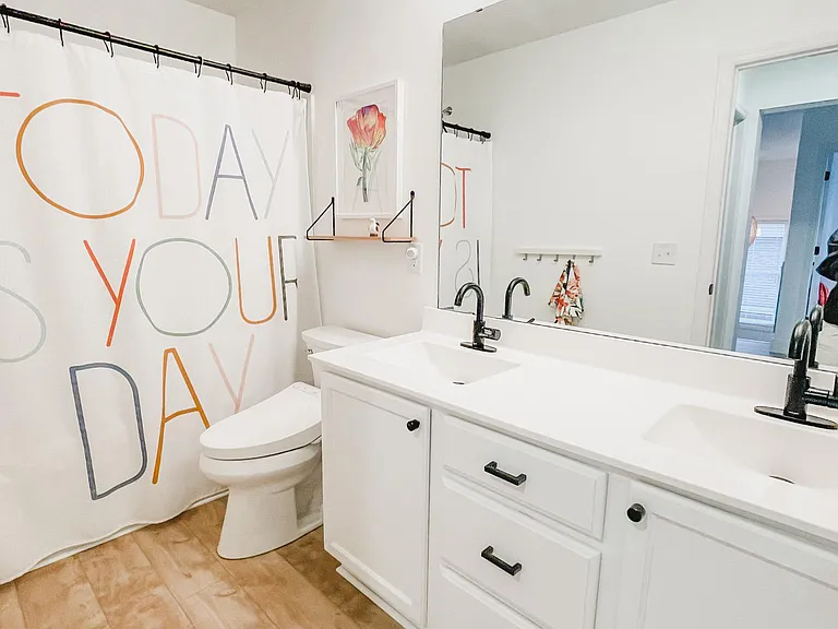 Upstairs bathroom