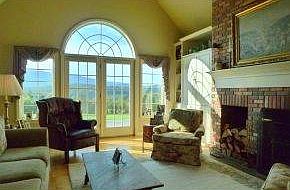 Birch floors on main level