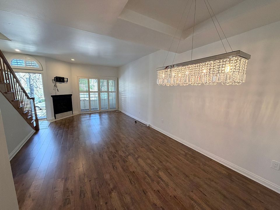 living and dining area