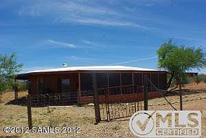 Front of Straw Bale home