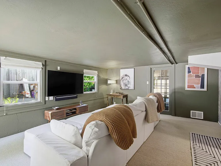 TV Room. Bottom floor.