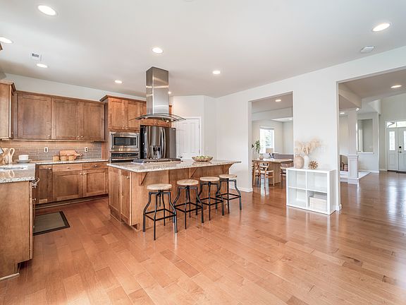 Spacious kitchen with walk-in pantry