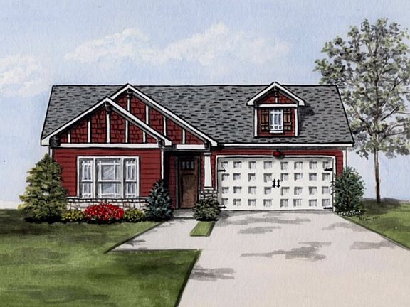 The Elm - Elevation C Sketch