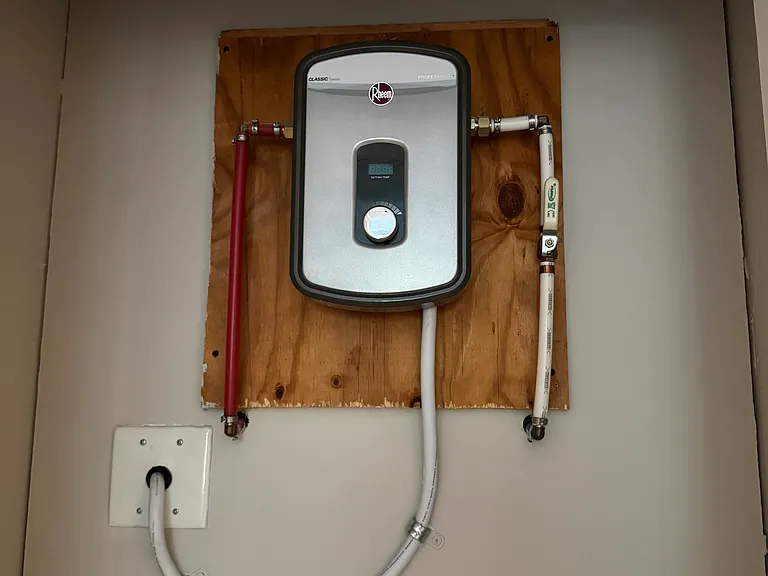 Instant hot water!