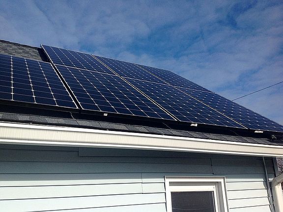 Solar panels added Nov. 2019