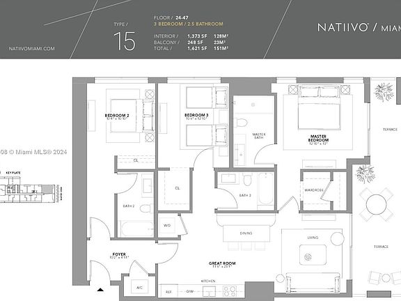 3rd image of 601 NE 1st Avenue #3315