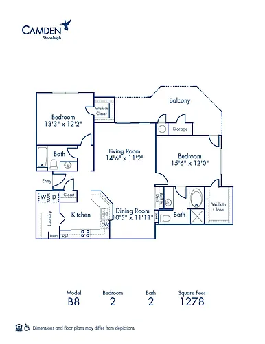 Floor plan B8