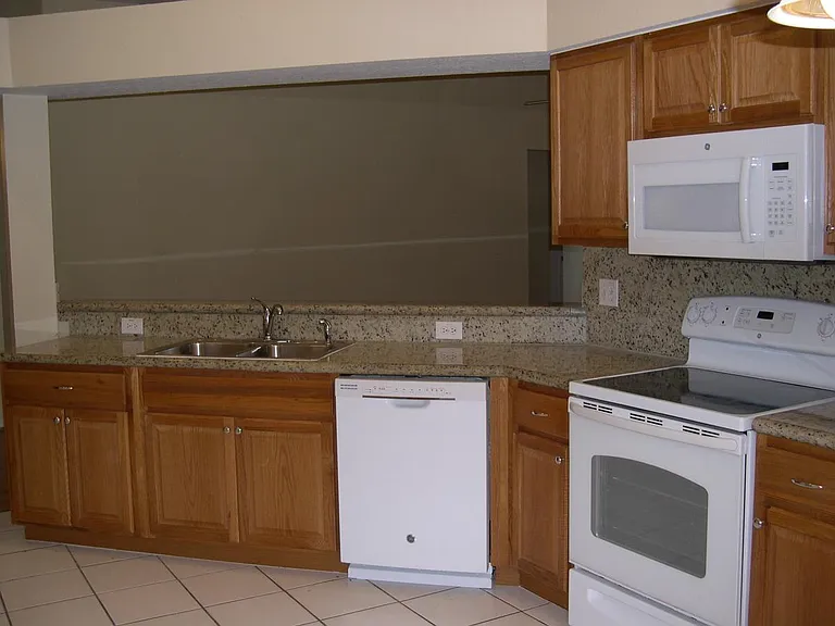 Nice cabinets and updated appliances