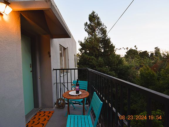 Front Porch with great view of Ivy Hill