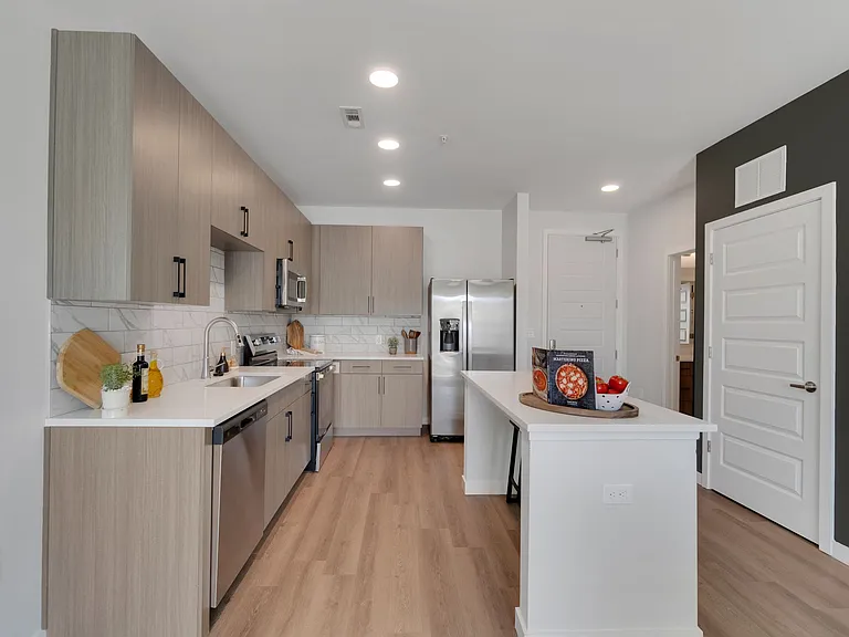 Spacious kitchens with thoughtful details