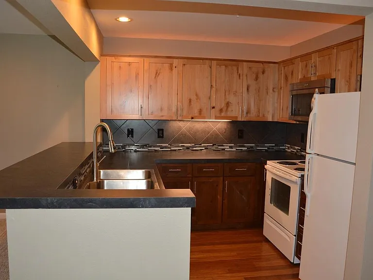 Remodeled kitchen