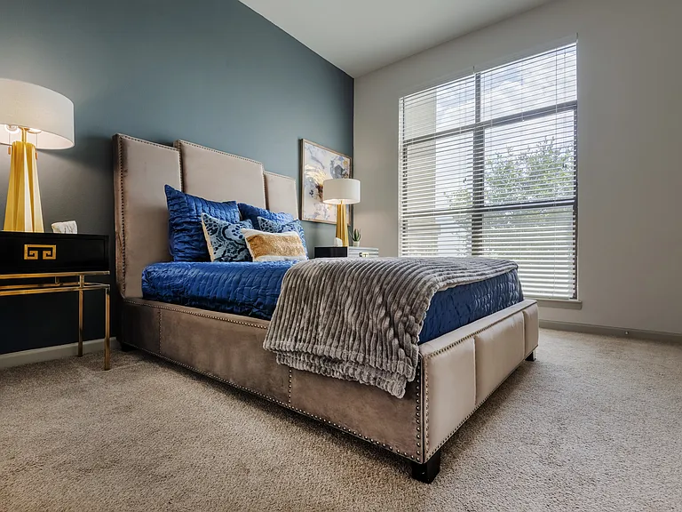 Sophisticated Bedroom Design at The Hendry Apartments