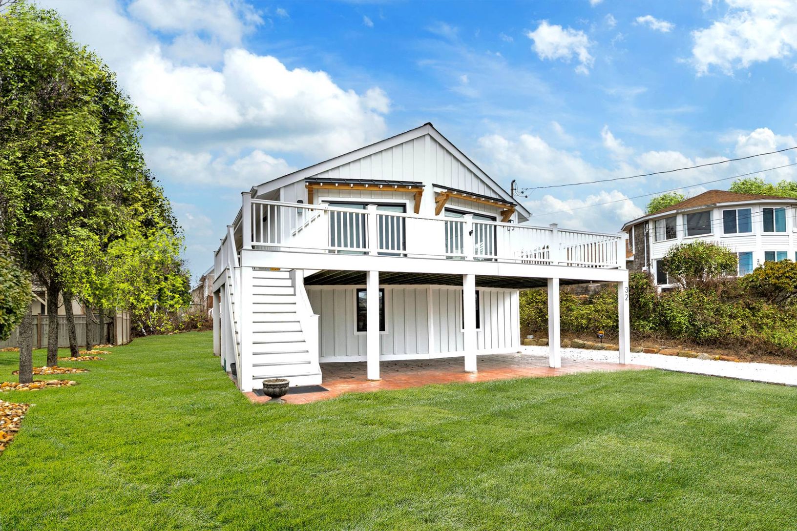  Front of house facing south