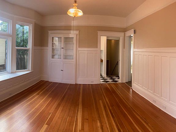 Dining room with built-ins.