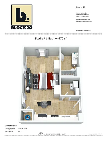 Floor plan Carmichael