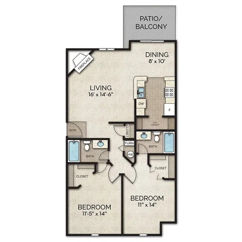 Floor plan Greenbriar