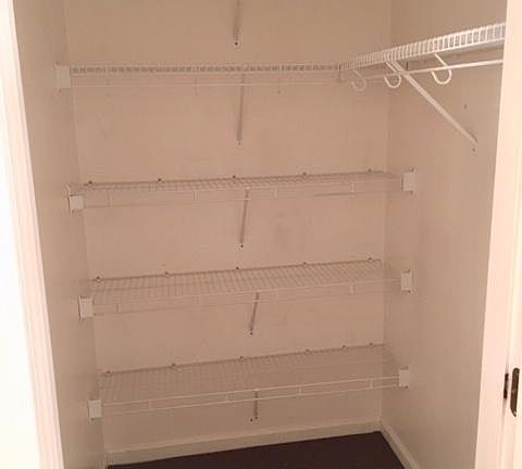 A huge walk-in pantry off the kitchen.