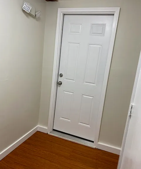 Rear Exit (from Bedroom #1)