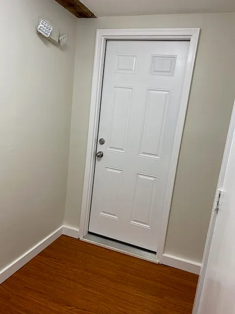Rear Exit (from Bedroom #1)