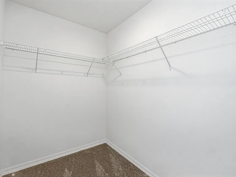 Second bedroom walk in closet