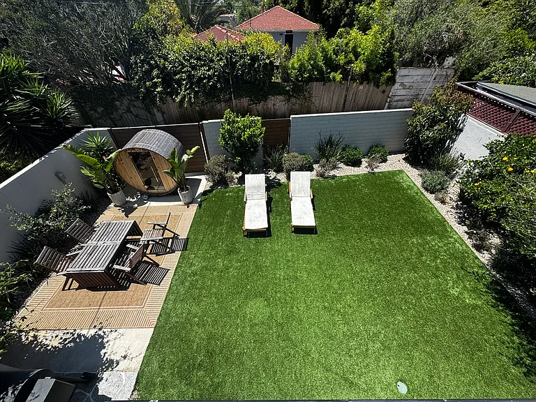 Back yard