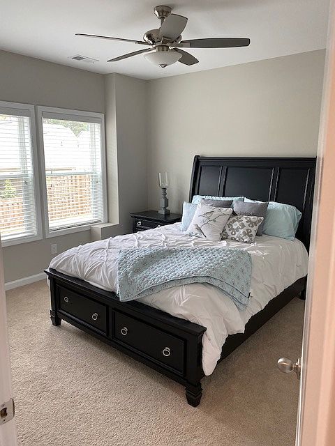 Basement bedroom