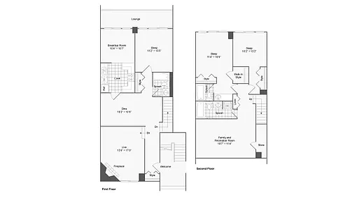 Floor plan Tyson