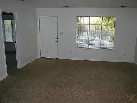 Living room (master bedroom on left)