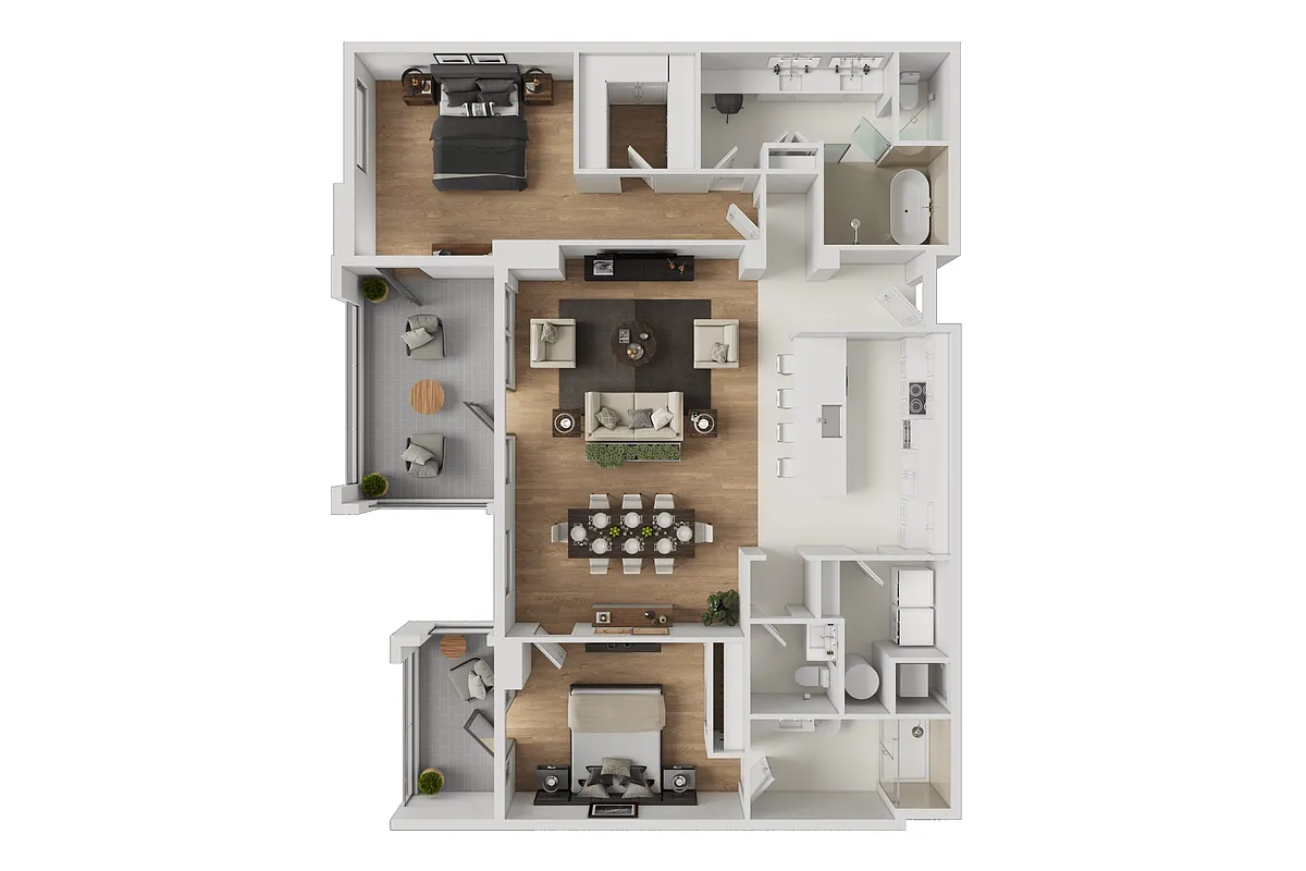 Floor plan SKY RESIDENCE B