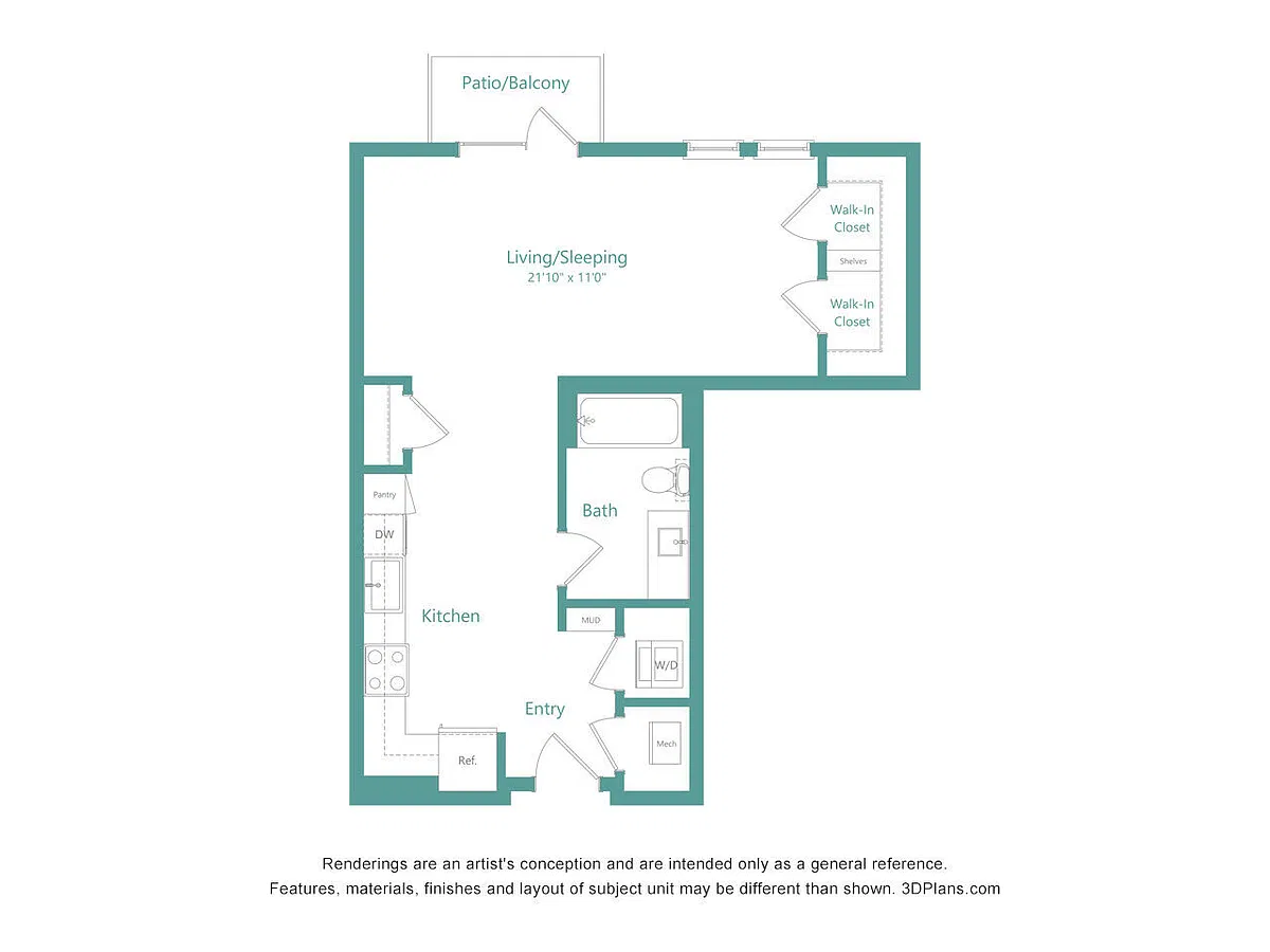 Floor plan E1a