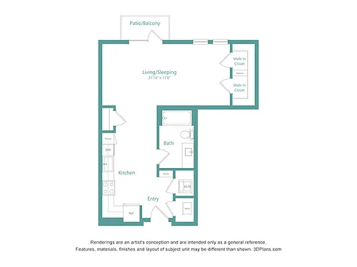 Floor plan E1a