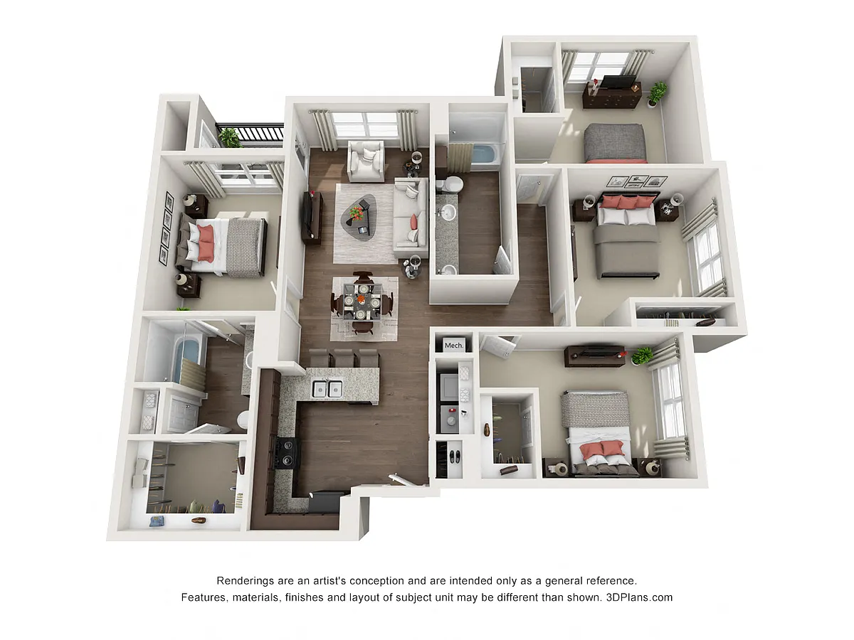 Floor plan D
