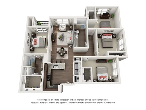 Floor plan D