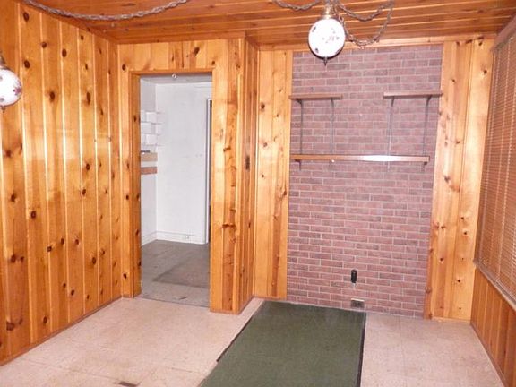 Knotty pine space for office or den