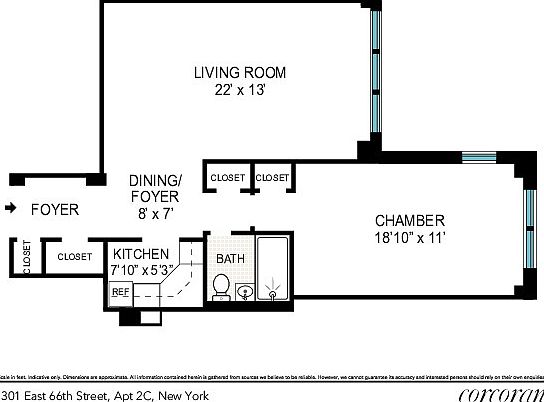 2nd image of 301 E 66th St APT 10C