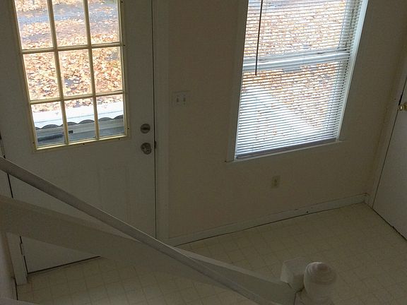 Foyer with large coat closet