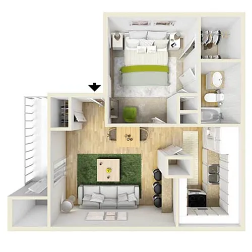 Floor plan A1