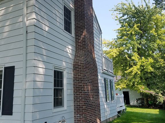 Newly built chimney 