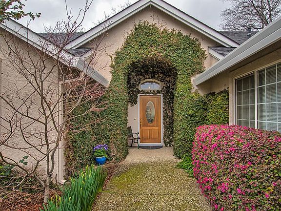 Welcoming front walkway